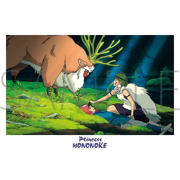 明信片 魔法公主