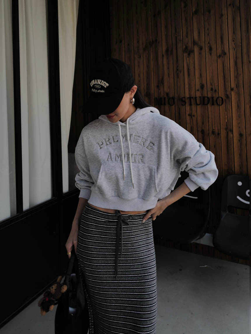 刺繡加絨衛衣*3色