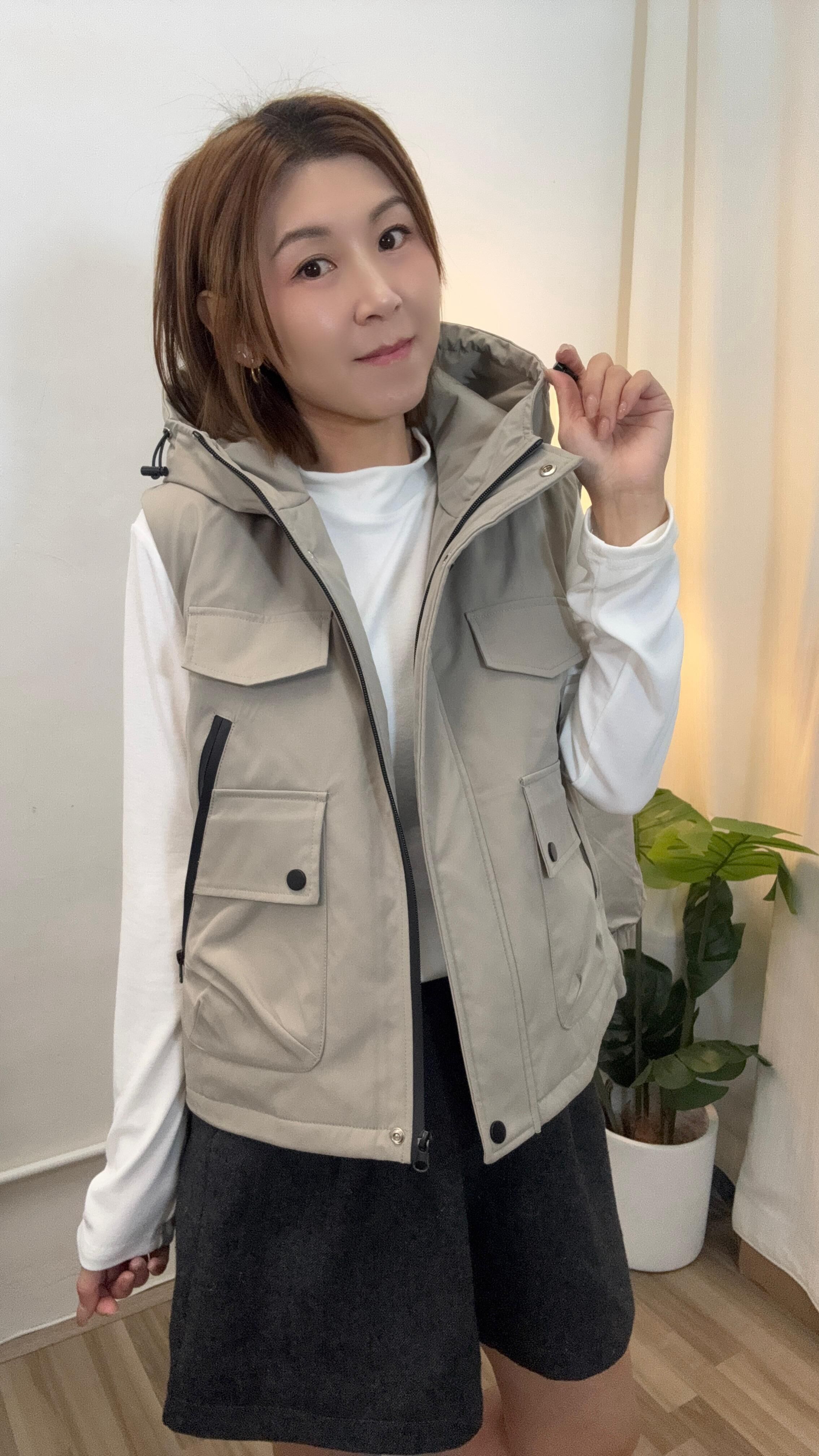 防風防水沖鋒衣背心❤️男女同款