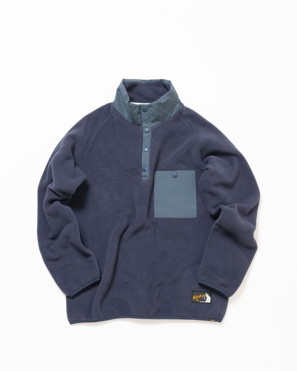 ROKX CLASSIC 200 FLEECE SNAP TOP