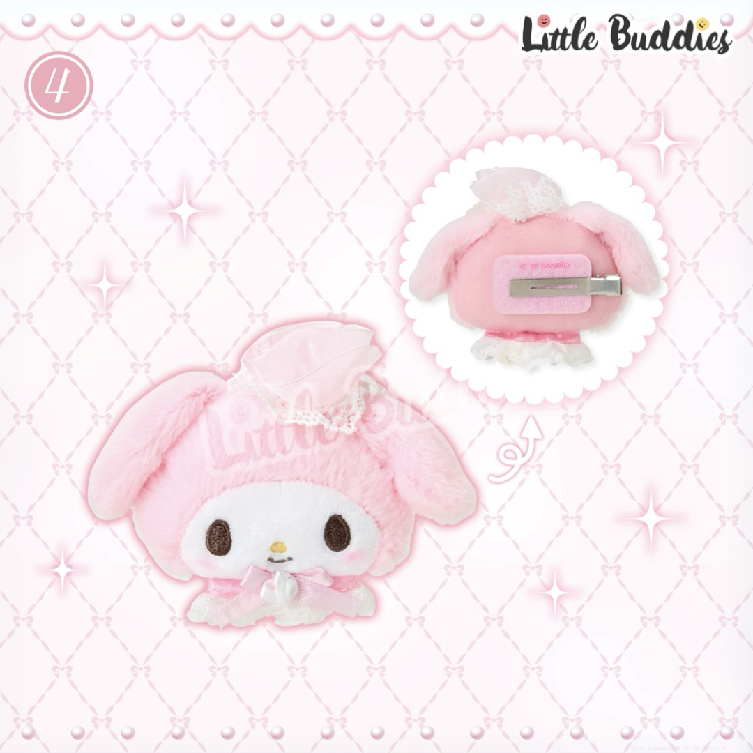 日本 Sanrio My Melody 生日 淑女造型設計系列 髮夾