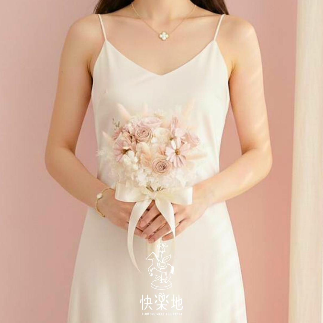 時光流轉 I 捧花 I 永生花 ‧ 不凋花  PF251222