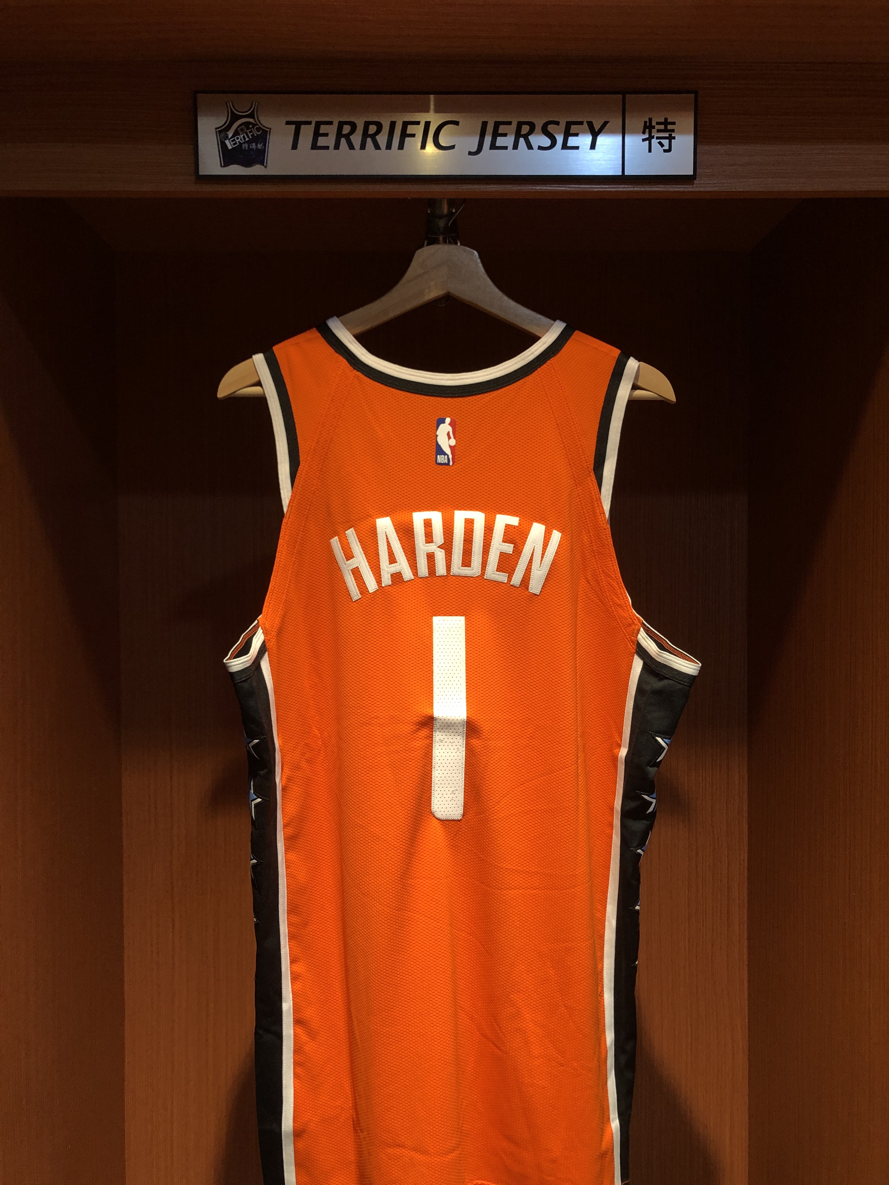 NBA球衣 James Harden 洛杉磯快艇城市橘 25-26 City Nike Authentic 球員版 電繡 含贊助商標 全新