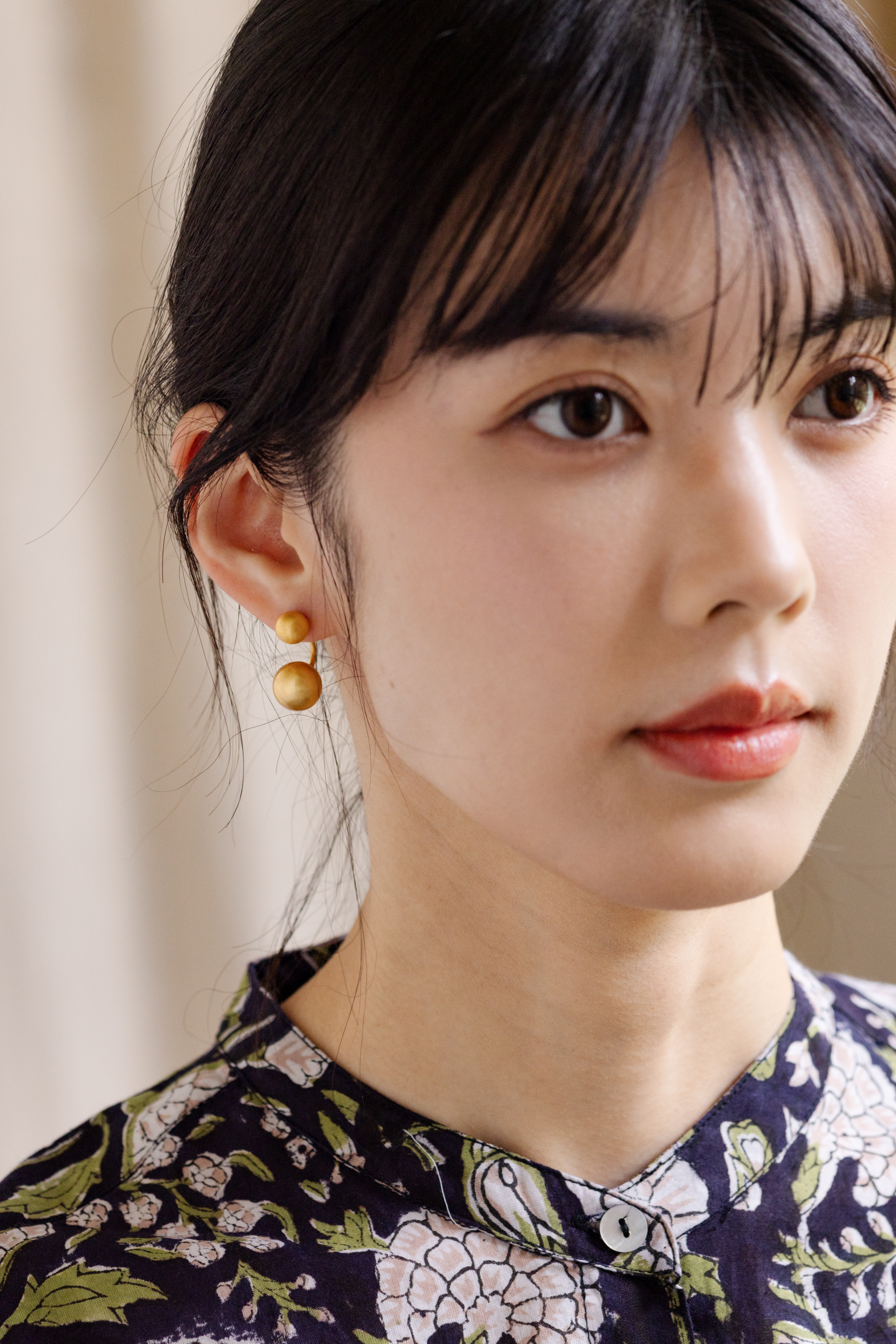 【 Jewelry 】雙球耳環