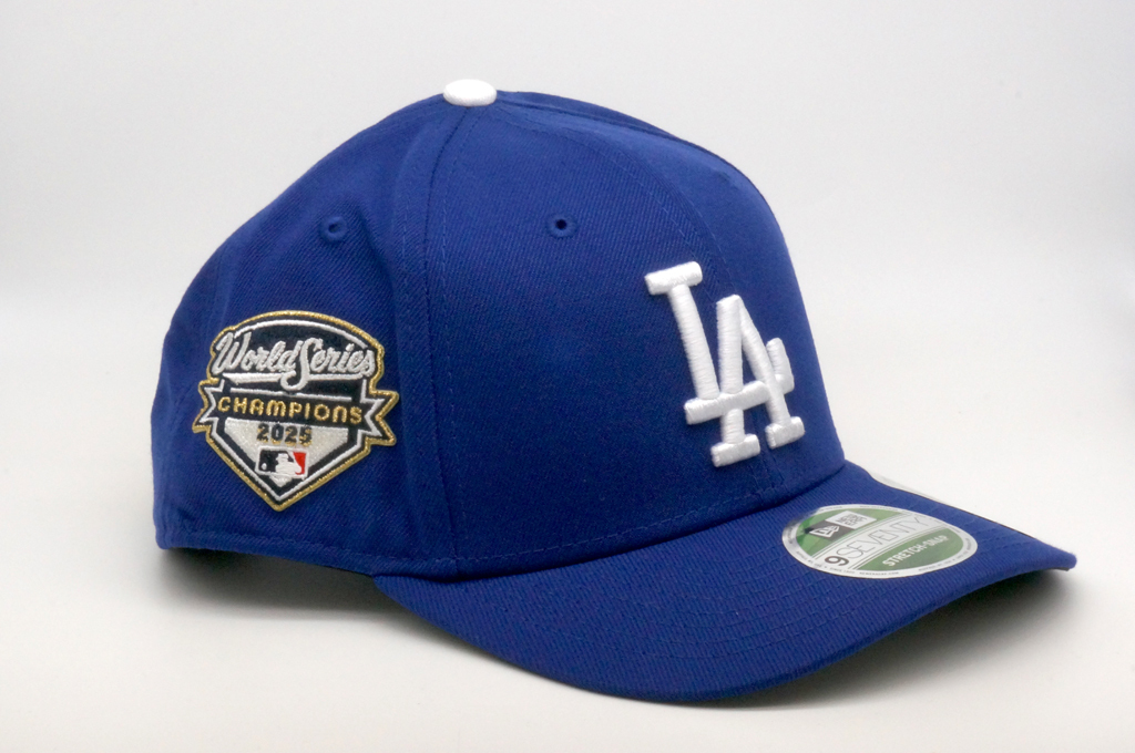 New Era 洛杉磯道奇隊 2025 世界大賽冠軍 9SEVENTY 可調式帽子