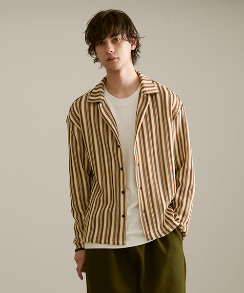｜REVO. TOKYO ｜ Valfas Two-Tone Stripe LS Shirt