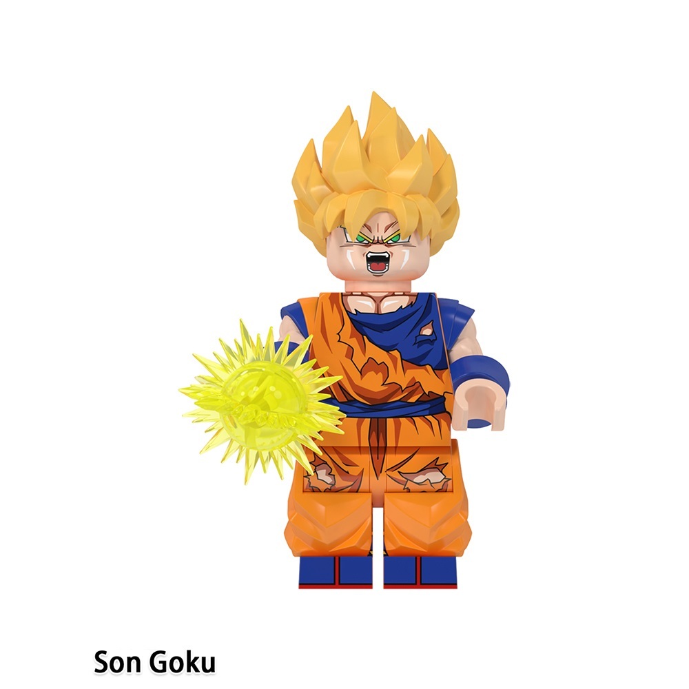 Dragon Ball Goku Custom Minifigures Fit Lego WM6178 WM2681