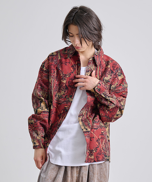 ｜REVO. TOKYO ｜Hunting Pattern LS Shirt