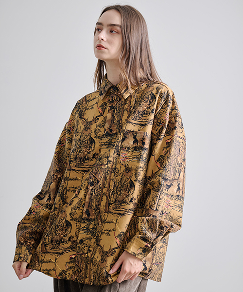 ｜REVO. TOKYO ｜Hunting Pattern LS Shirt