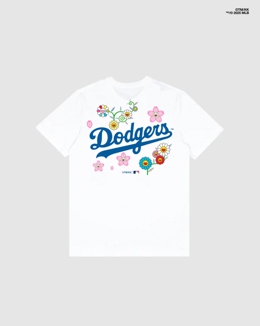 MLB短袖 Takashi Murakami X Los Angeles Dodgers 村上隆 X 洛杉磯道奇白 世界大賽冠軍 聯名款 連霸 Fanatics Tee 棉質 全新