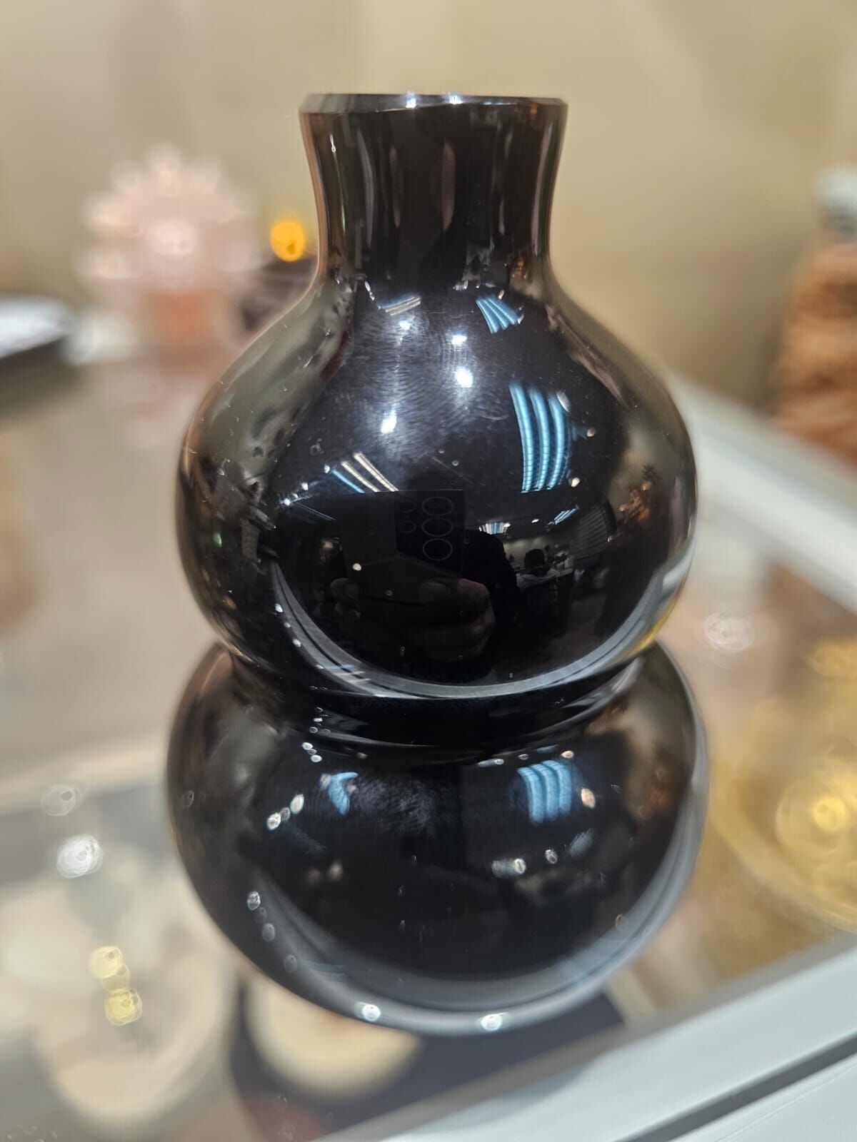 1230pa38-開運-黑水晶葫蘆（A38）