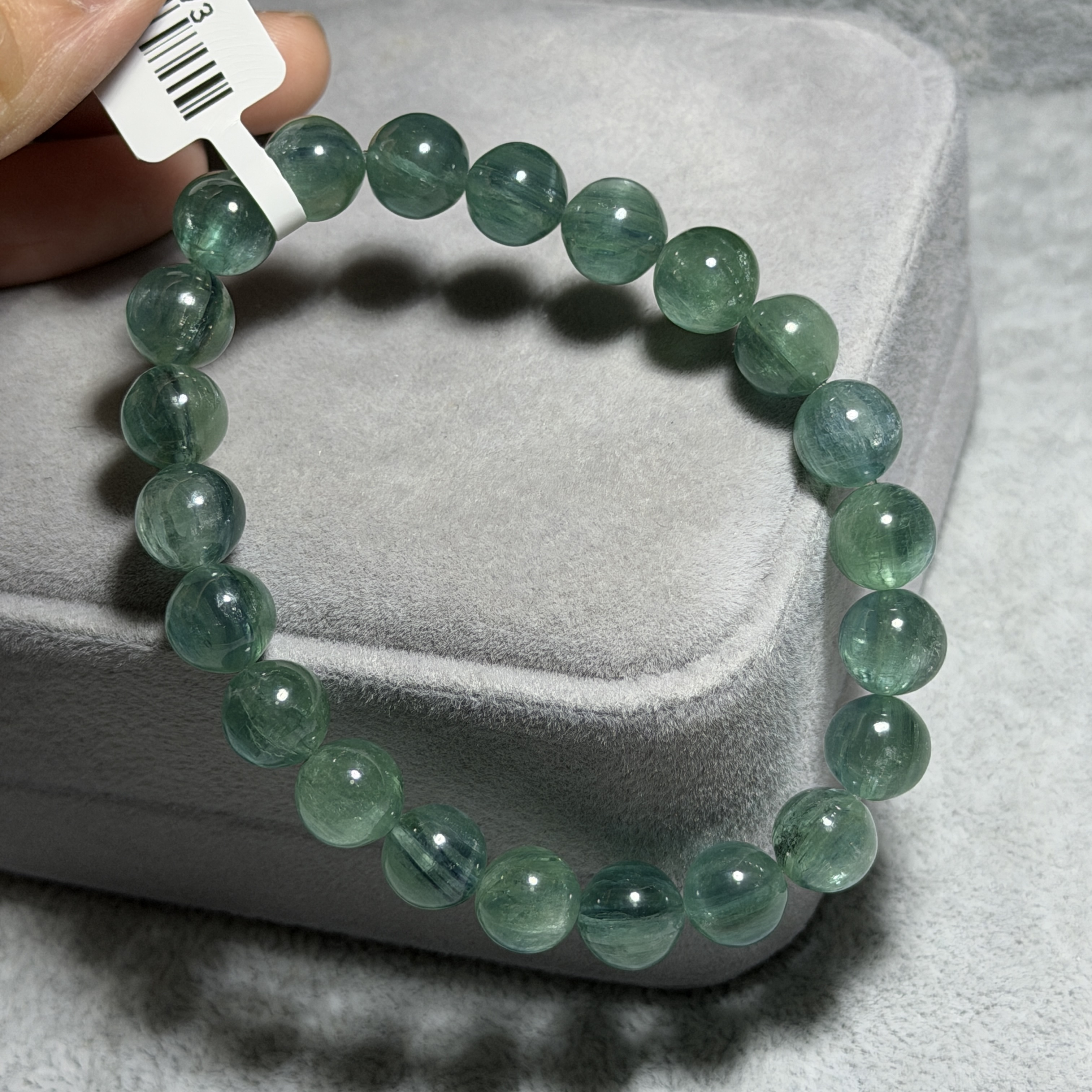 高質藍綠晶 9+mm KN1573