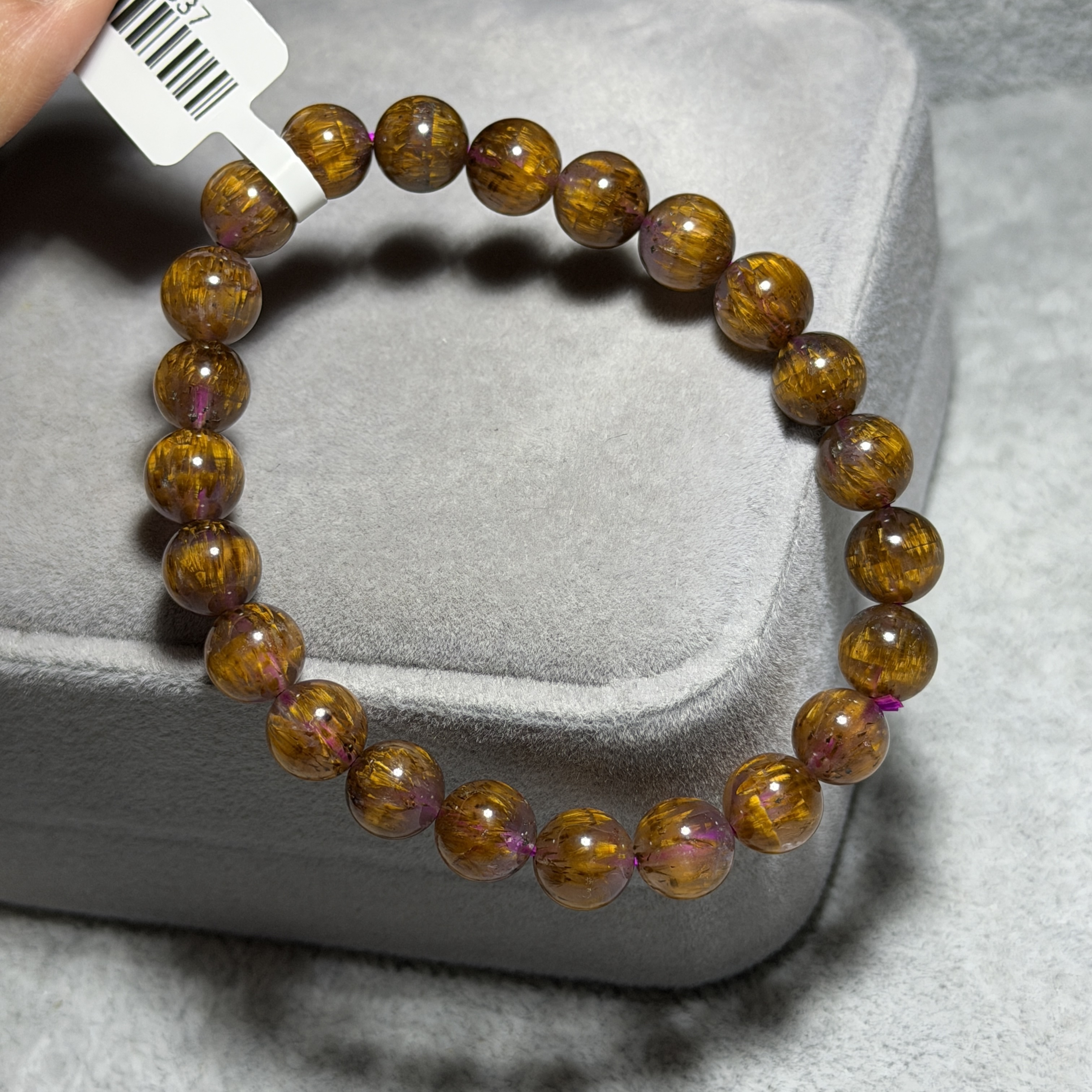 頂級紫鈦晶 8+mm ABT1637