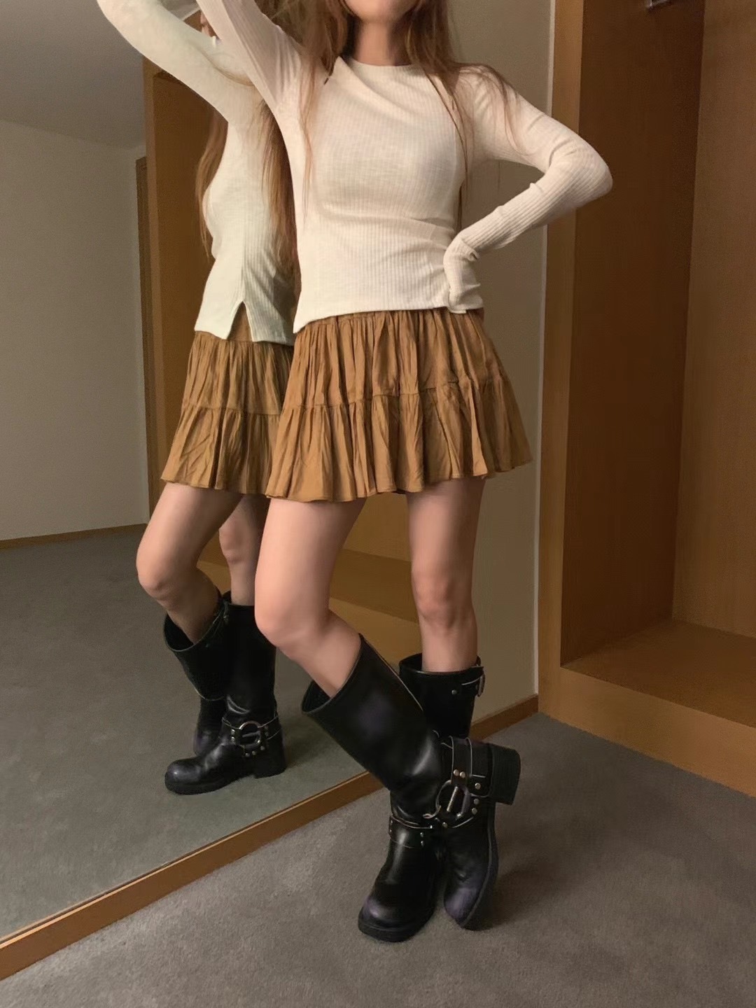 靚料！秋季必備ballet skirt