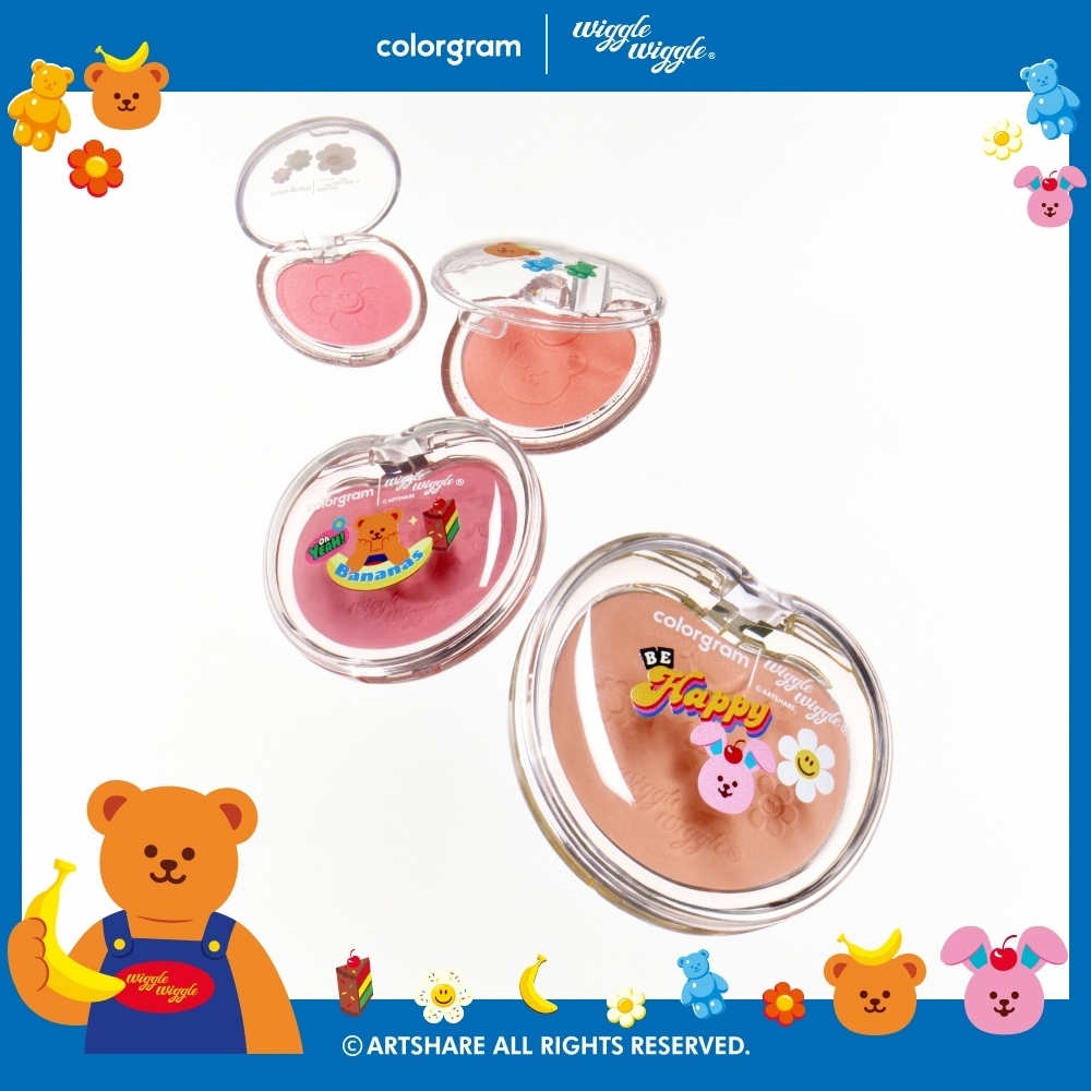 [31/12 - 04/01] Colorgram x Wiggle Wiggle TintTin Dory Cotton Blusher 4.3g