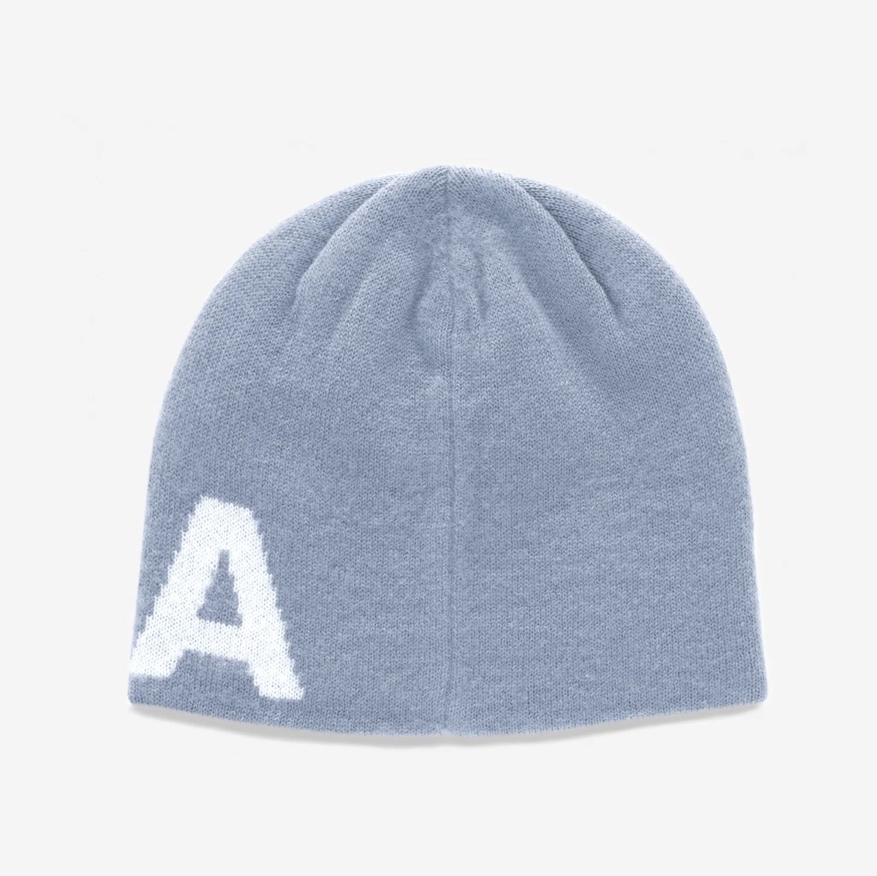 oMA Design Studio LOGO MOHAIR Skully Beanie 毛帽短毛帽粉灰