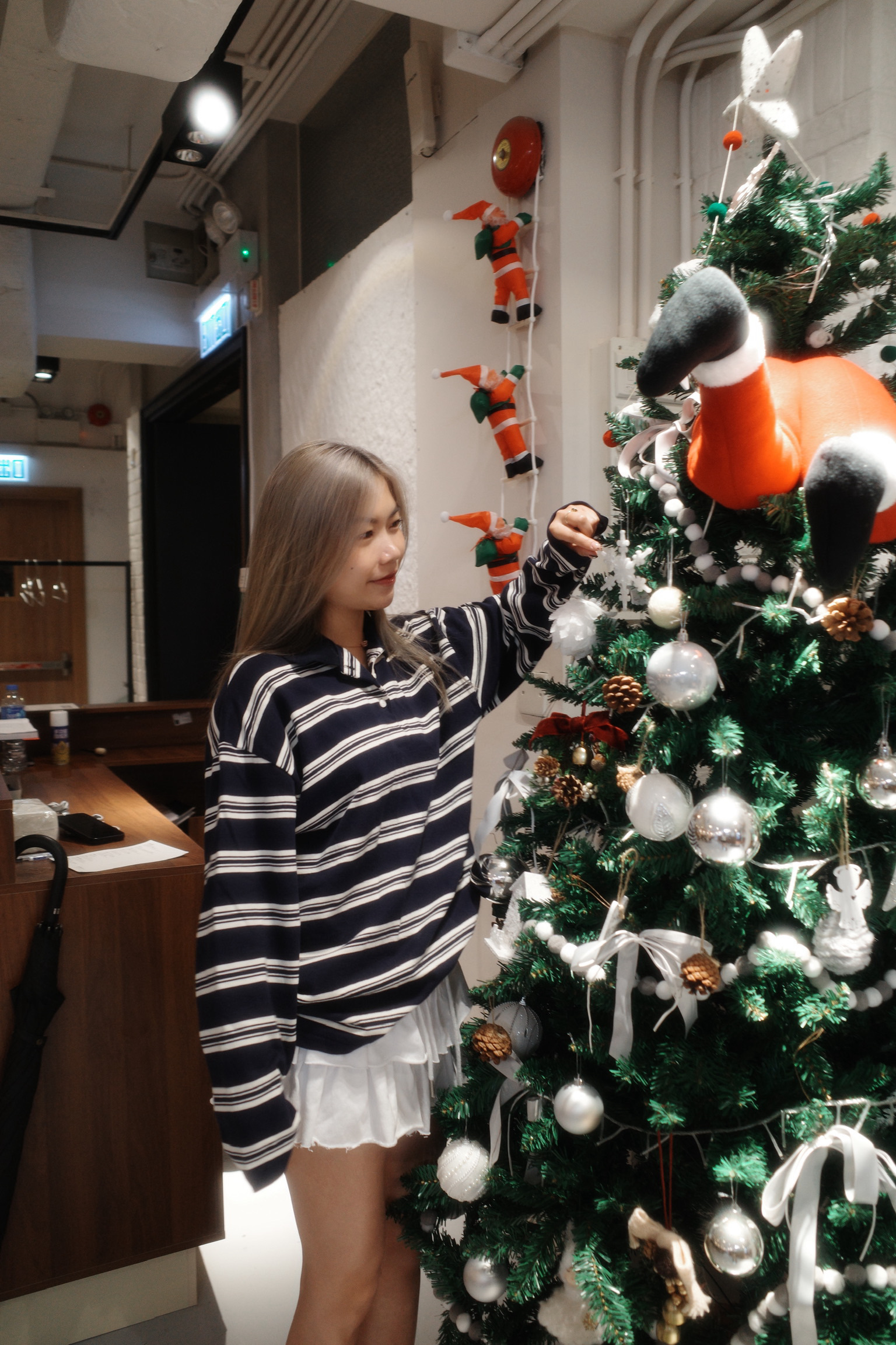 經典間條Polo Top