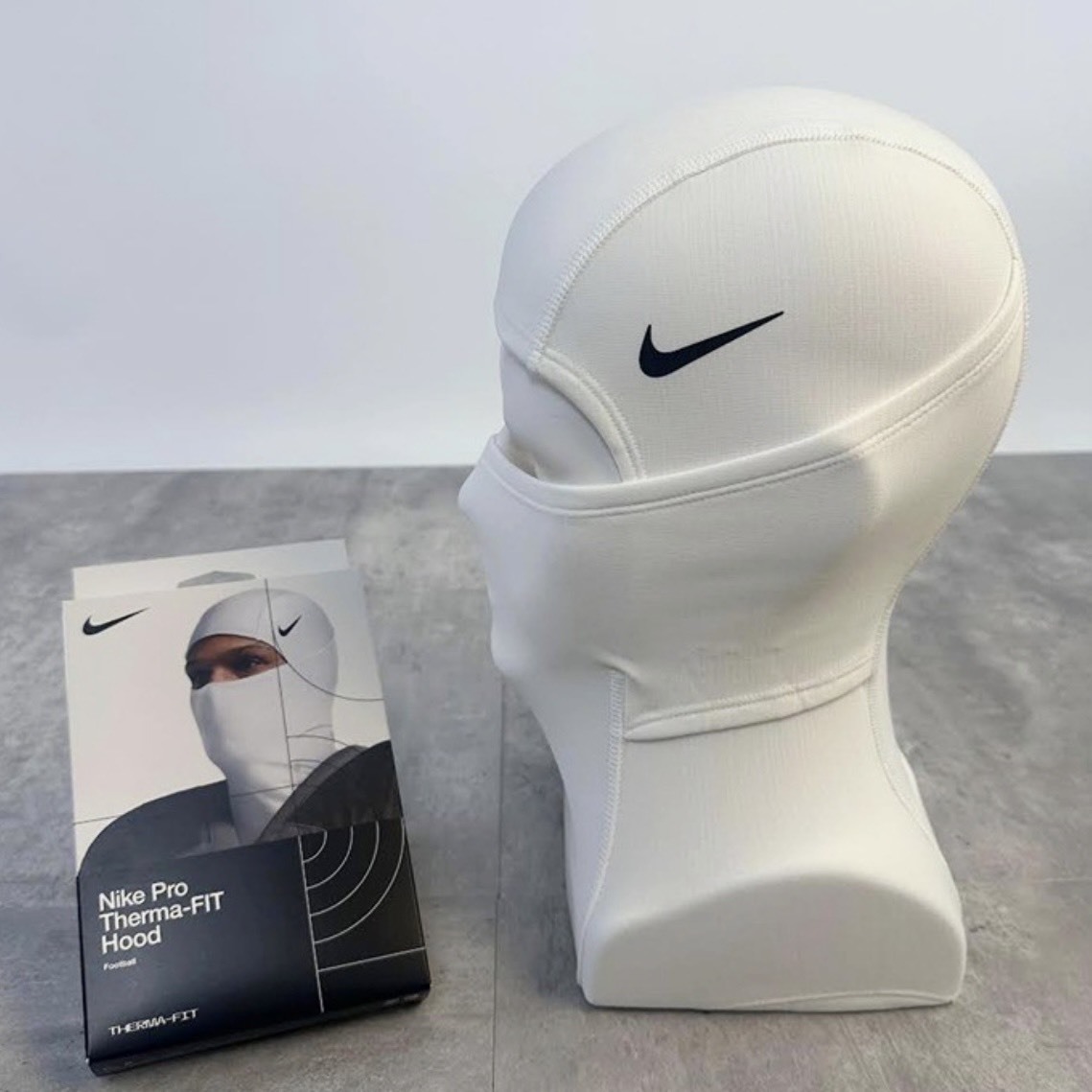 white nike balaclava