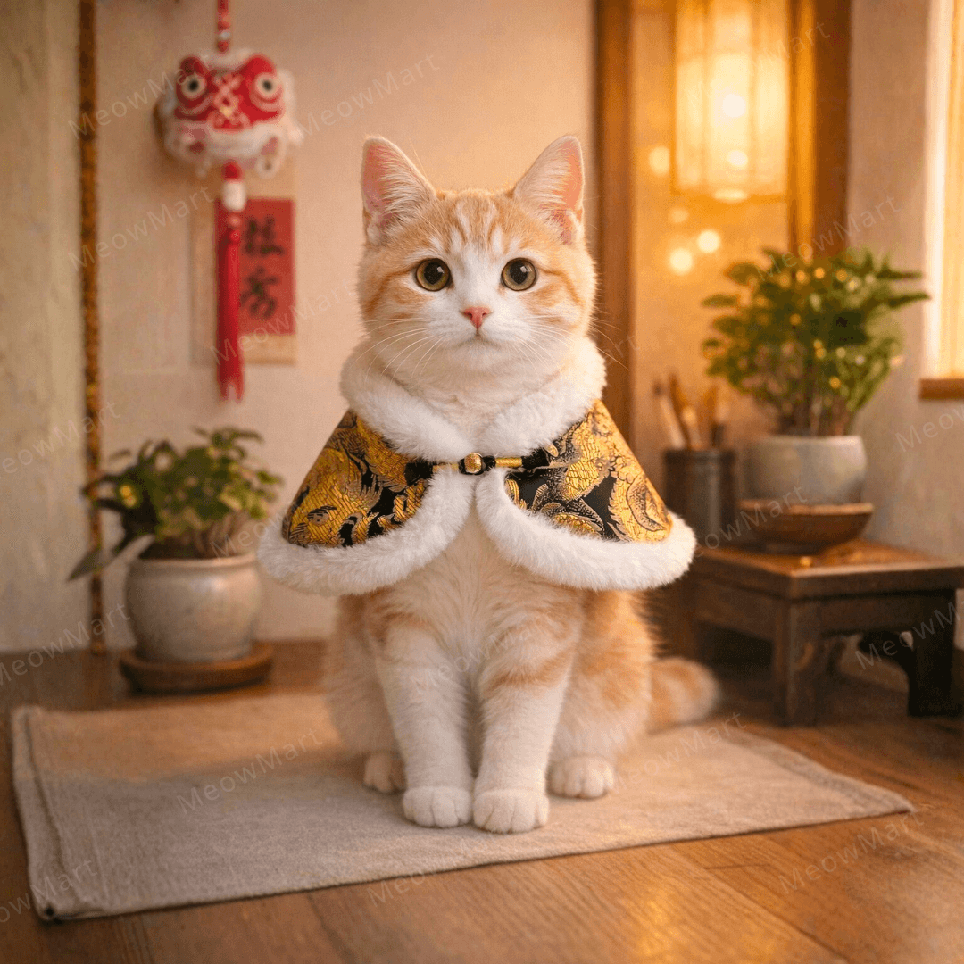 雪絨刺繡賀年披肩