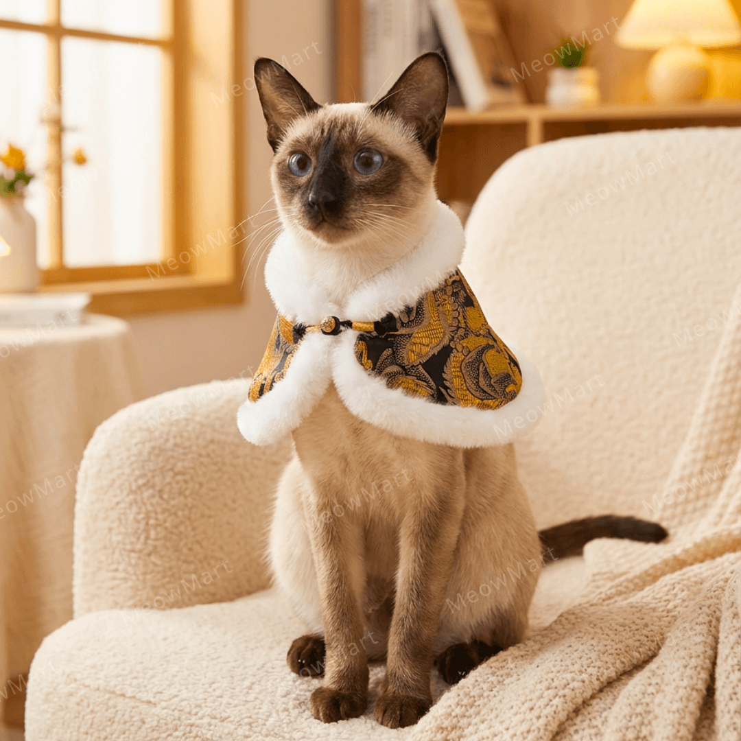 雪絨刺繡賀年披肩