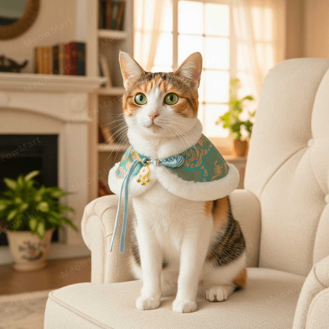 雪絨刺繡賀年披肩