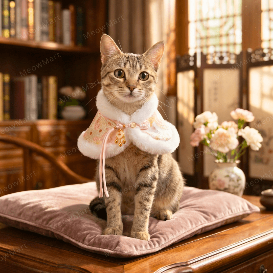 雪絨刺繡賀年披肩