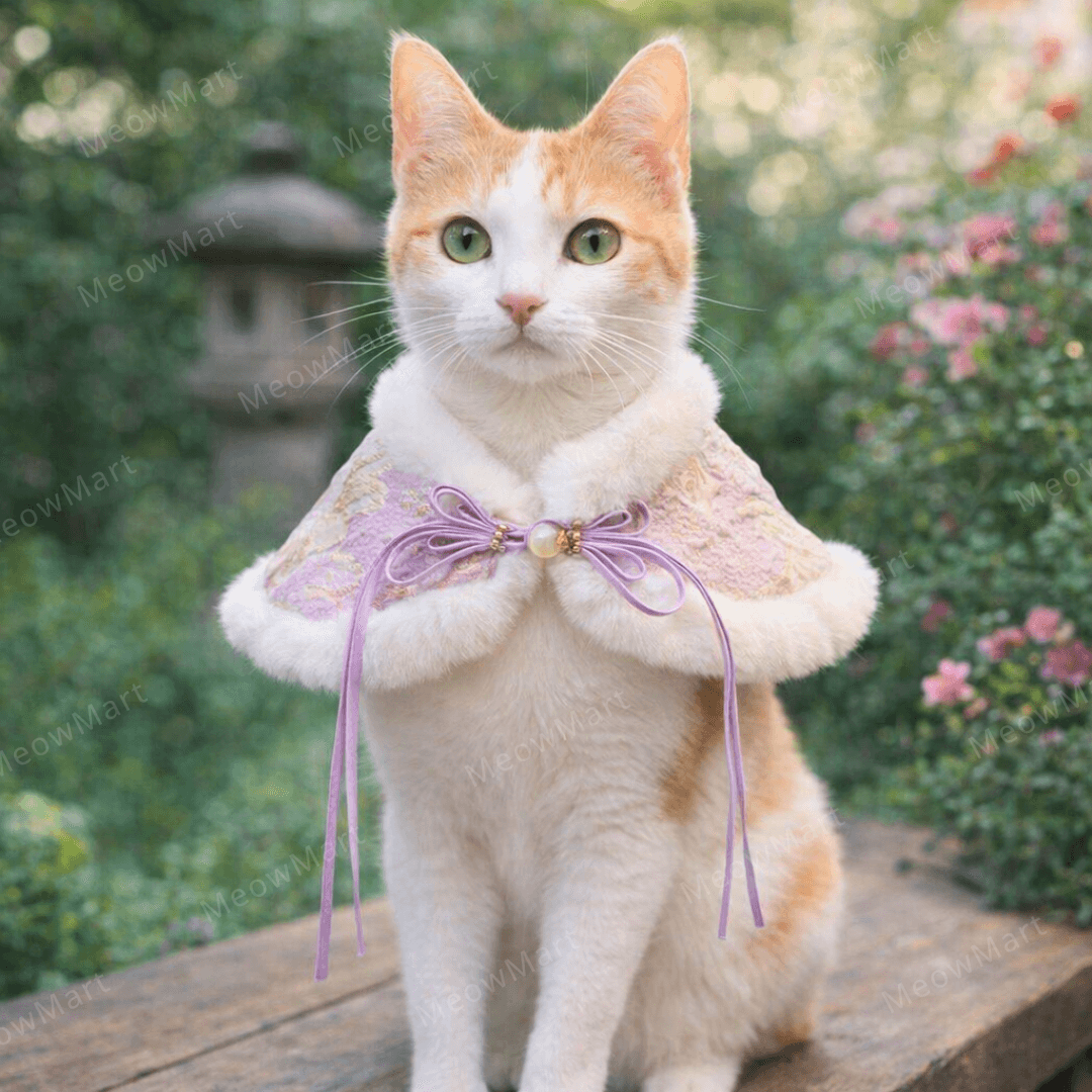 【現貨8折】雪絨刺繡賀年披肩 (貓狗適用)