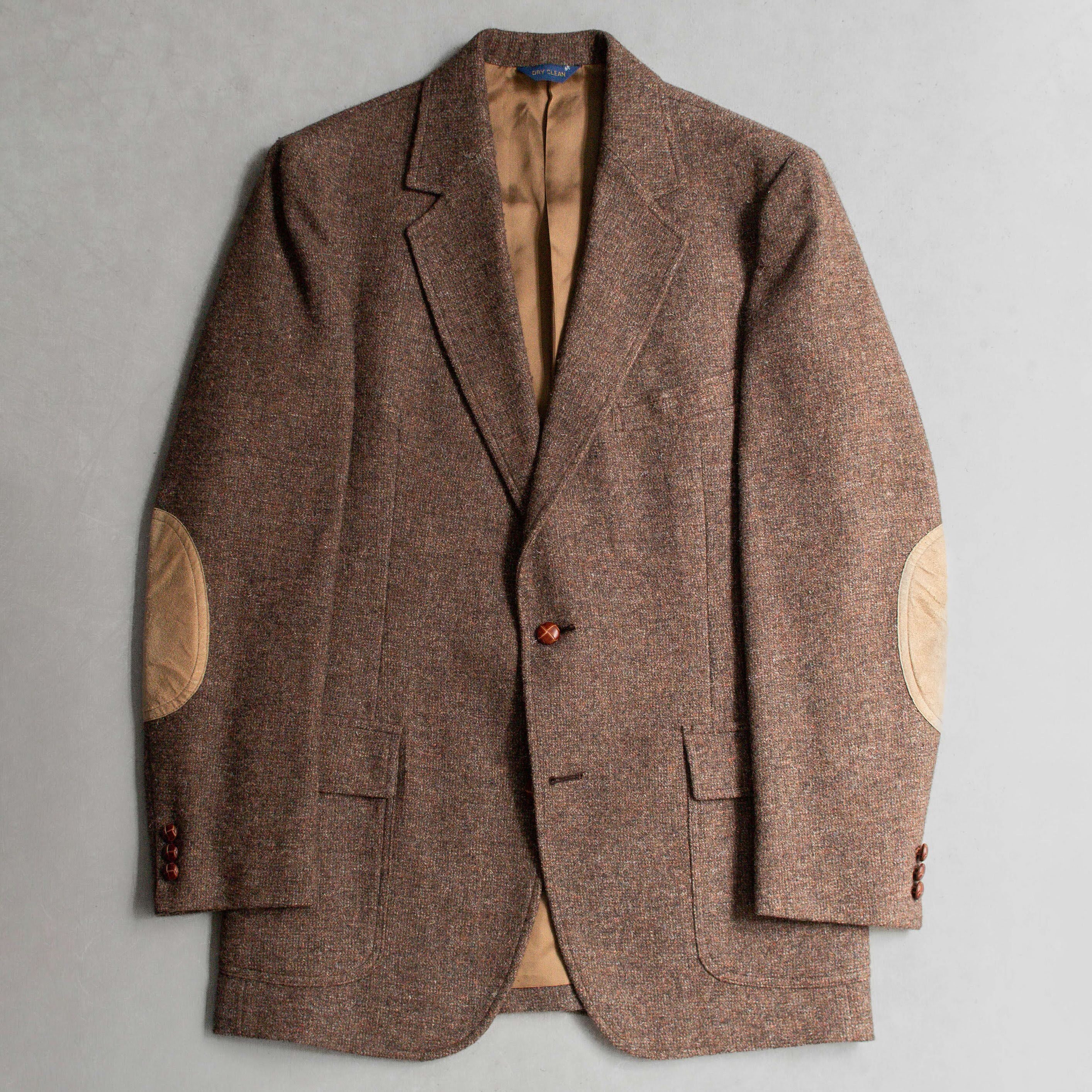 PENDLETON TWEED BLAZER 美國製 棕色 羊毛 西裝外套 G