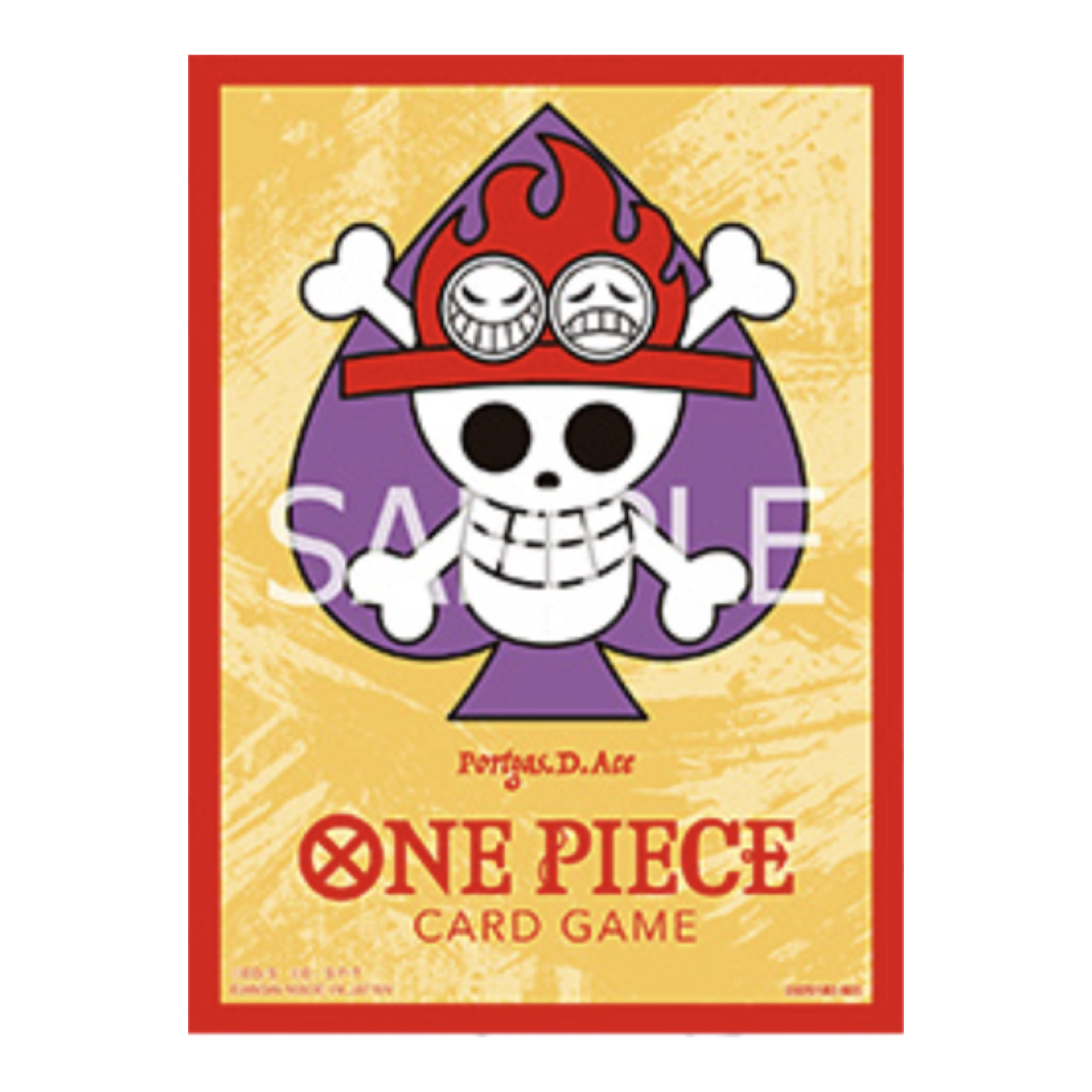 ONE PIECE CARD GAME 卡套 豪華亞光限定卡套 vol.4 波特卡斯・D・艾斯