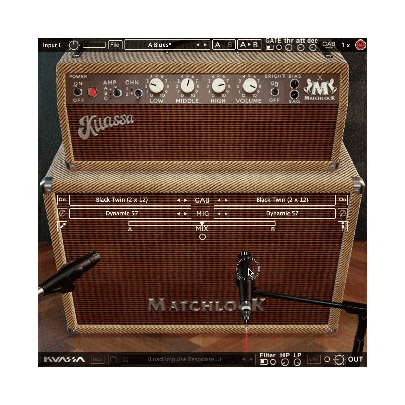 Kuassa Amplifikation Matchlock｜吉他音箱模擬效果器