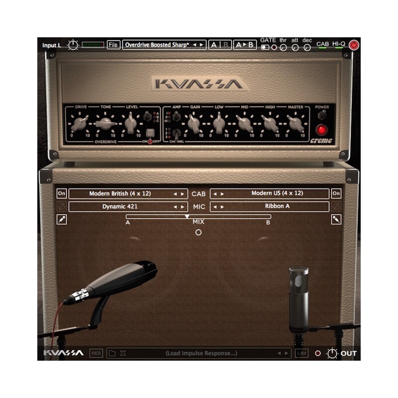 Kuassa Amplifikation Creme｜吉他音箱模擬效果器