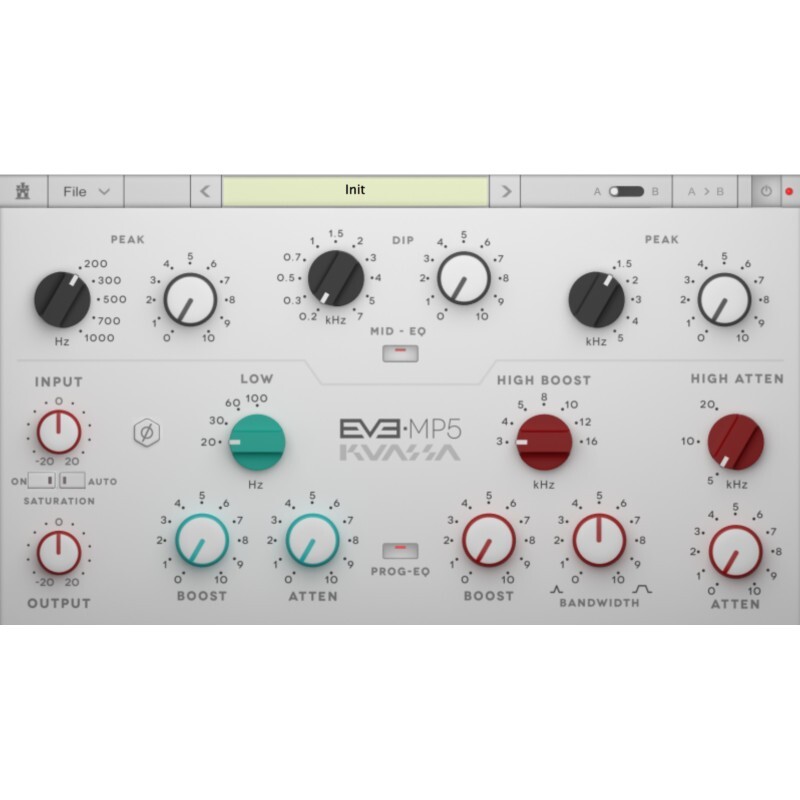 Kuassa EVE-MP5｜音訊混音均衡效果器