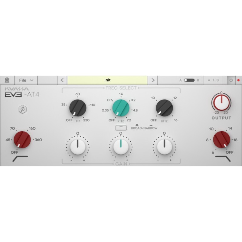 Kuassa EVE-AT4｜音訊均衡器插件