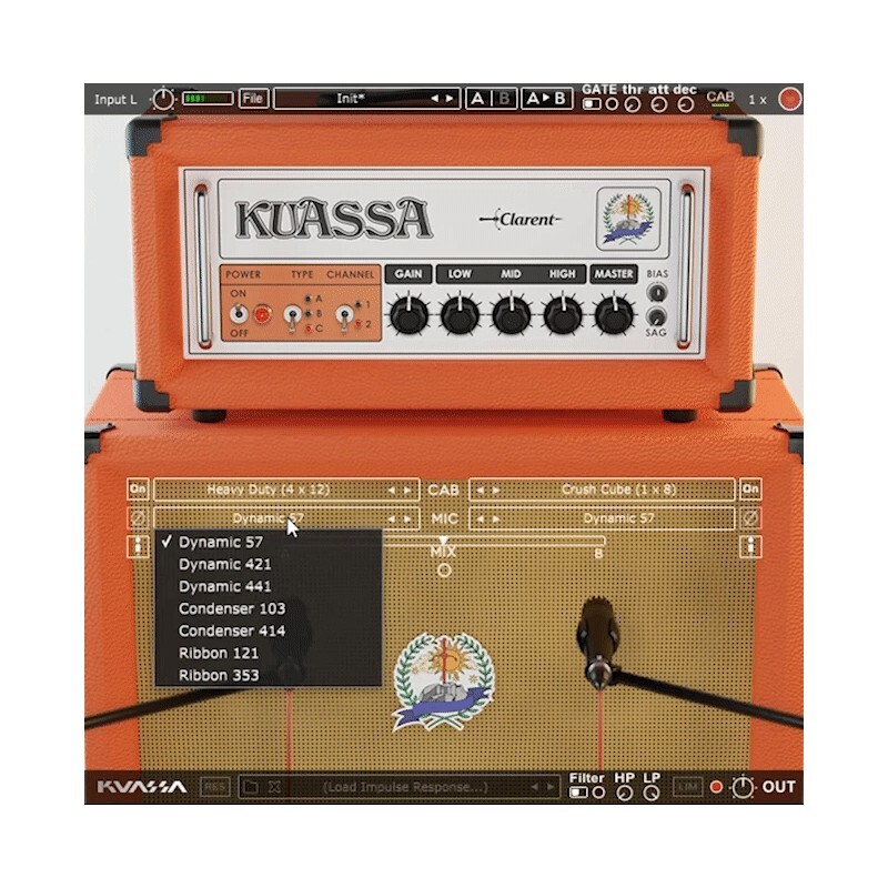 Kuassa Amplifikation Clarent｜吉他音箱模擬軟體
