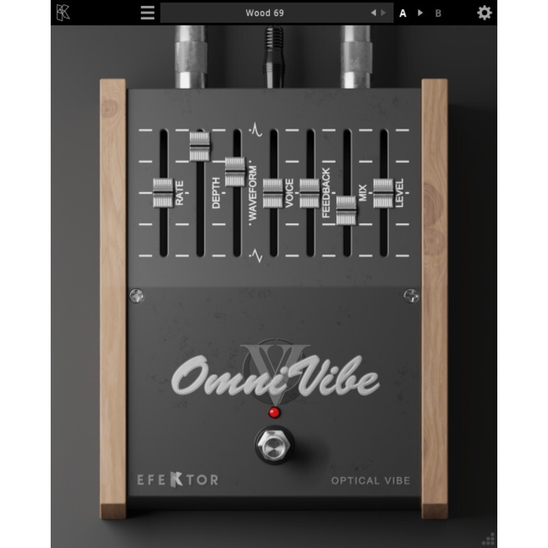 Kuassa Efektor Omnivibe Optical Vibe Machine｜顫音效果器插件