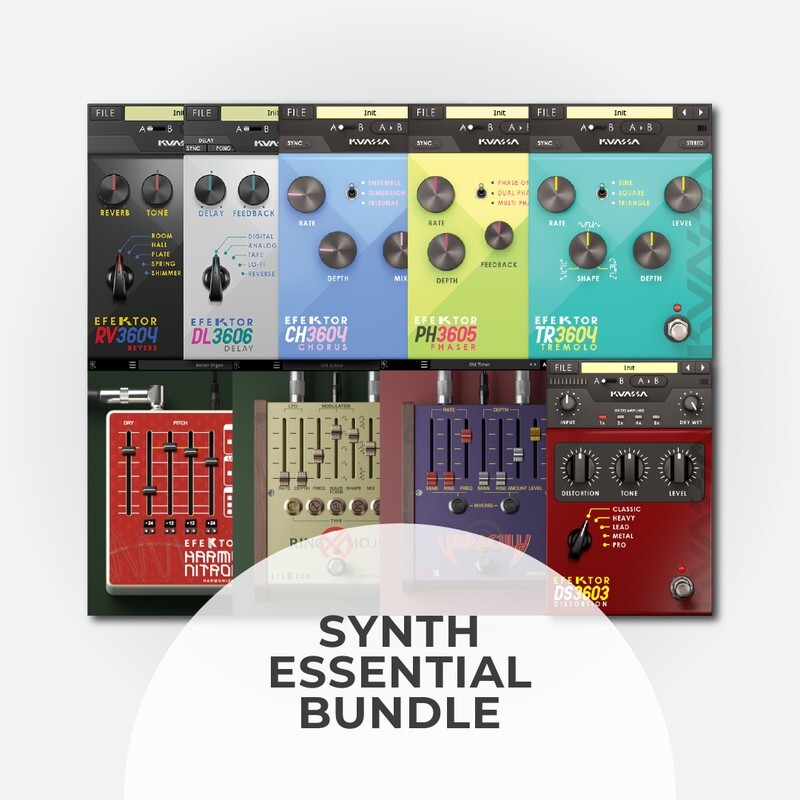 Kuassa Synth Essential Bundle｜合成器插件組合