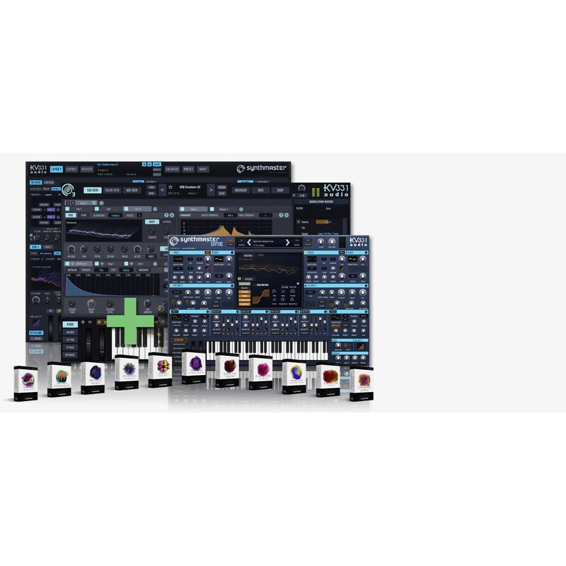 KV331 Everything Bundle < SM 1&2 UPG｜合成器音源軟體升級包