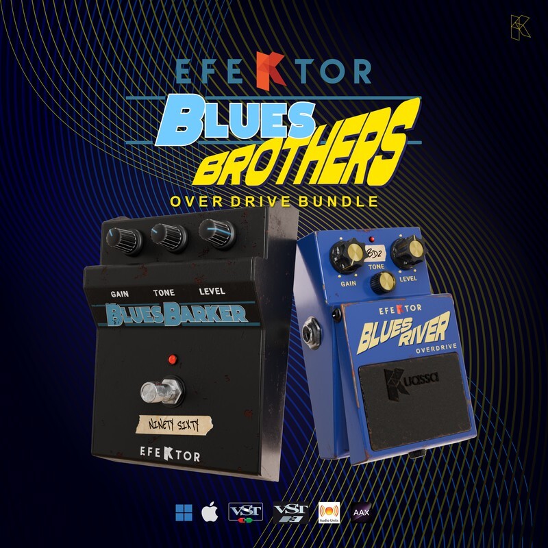 Kuassa Efektor Blues Brother Bundle｜吉他效果器軟體插件
