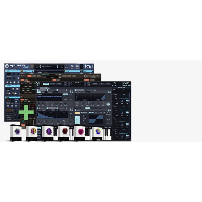 KV331 SynthMaster Producer Bdl < SM One UPG｜軟體合成器升級包
