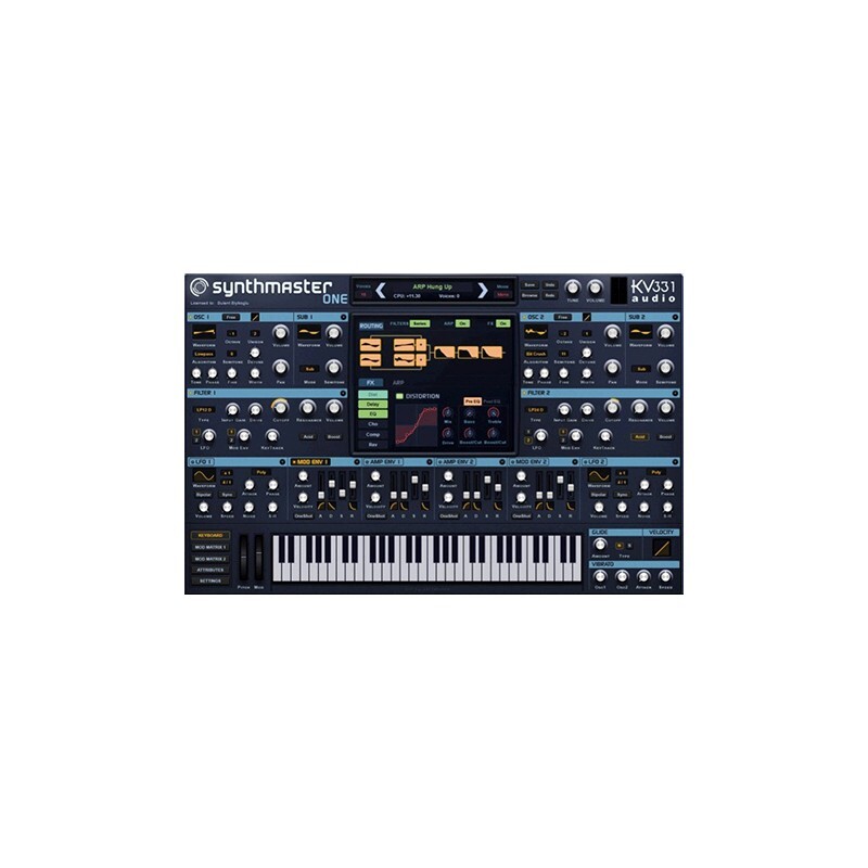 KV331 SynthMaster One < SM Player UPG｜波表合成器音源軟體