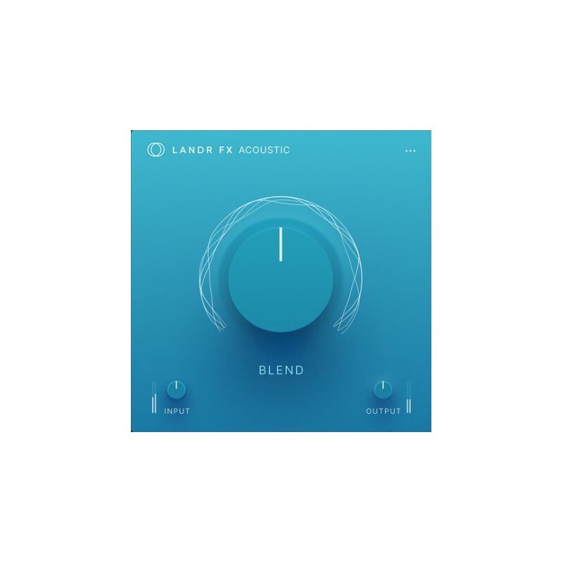 LANDR FX Acoustic｜原聲樂器混音效果器