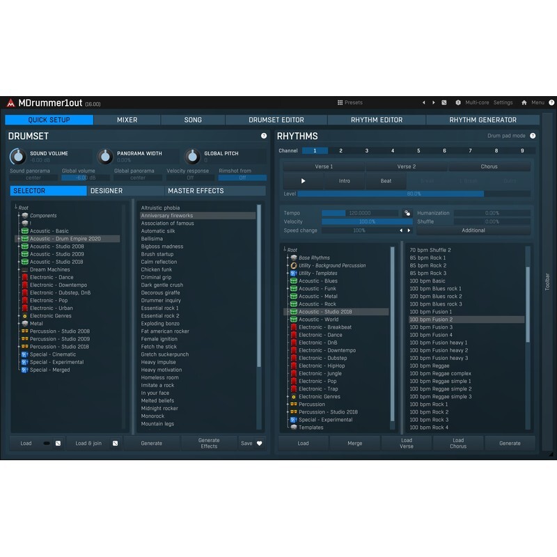 Melda MDrummer｜鼓機音源編曲軟體