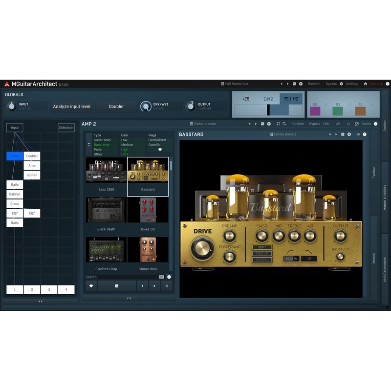 Melda MGuitarArchitect｜吉他綜合效果插件