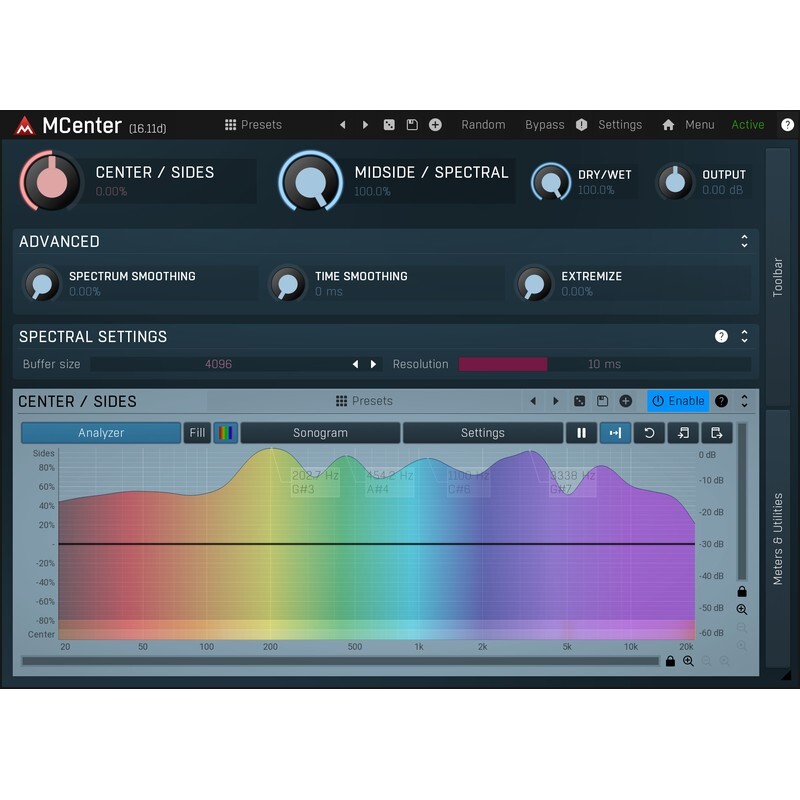 Melda MCenter｜中央聲道處理插件