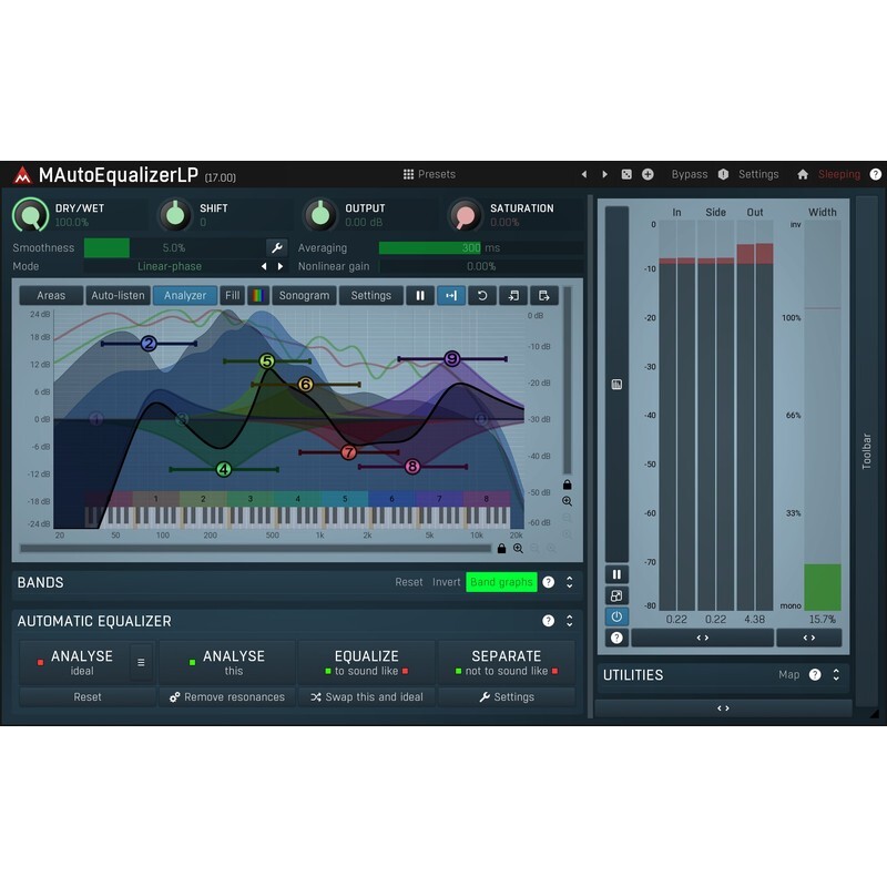 Melda MAutoEqualizer｜智能均衡效果器