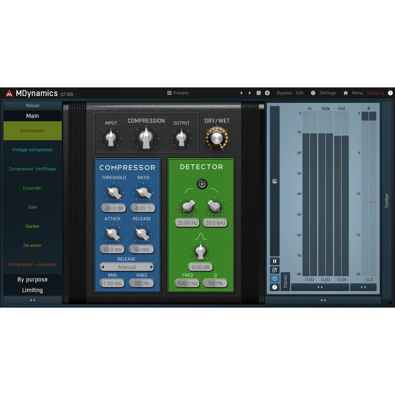 Melda MDynamics｜音訊動態處理效果器