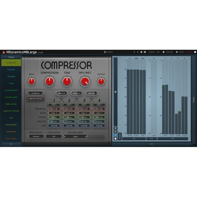 Melda MDynamicsMB｜多頻段動態處理器