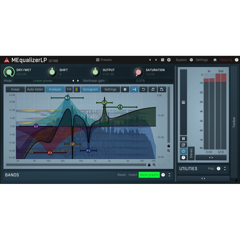 Melda MEqualizerLP｜音訊等化器插件