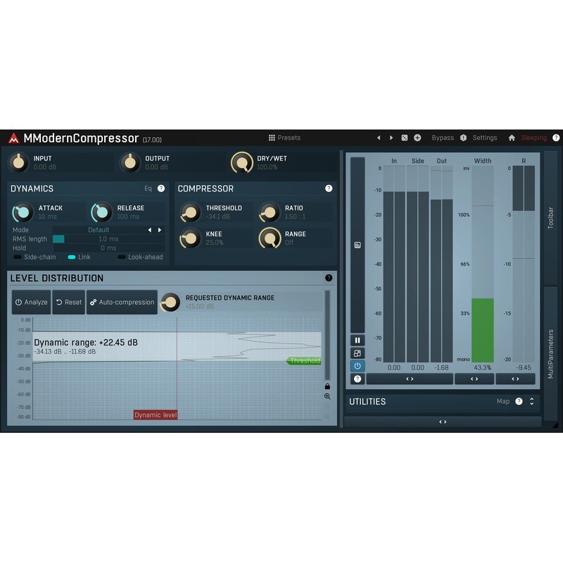 Melda MModernCompressor｜數位動態範圍壓縮器