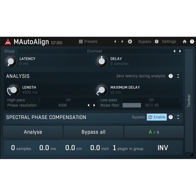 Melda MAutoAlign｜音訊相位對齊插件